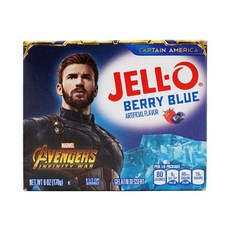 Jello 젤라틴 베리 블루, 170g, 1개