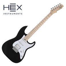 HEX - E100 Plus / 헥스 일렉기타 (Black), *, *, *