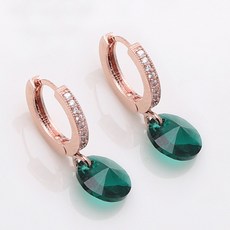 에메랄드링귀걸이