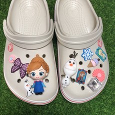 잉스리빙 크록스 겨울왕국 엘사 올라프 11PCS 지비츠 세트