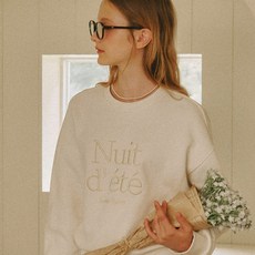 론론 NUIT D ETE SWEATSHIRT CREAM