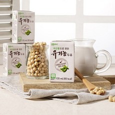 콩콩아이 국산콩으로만든 두유 135ml -인증