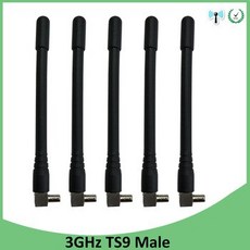 [해외] 5PCS 3G 4G LTE 안테나 3DBI TS9 플러그 커넥터 ANTENA 19202670 MHZ ANTENNE 화웨이 모뎀 무선 LTE 리피터 안테나, 상세내용표시