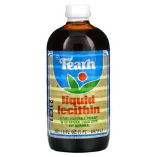 Fearn Natural 식품 리퀴드 레시틴 16 floz (473 ml), 1개, 473ml