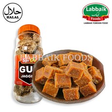 SUNDIP Jaggery (Gur) 500g 재거리 (천연 설탕), 1개 - gustarda26