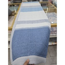 홈스마일 뮤직 사카 블루 퀸 여름차렵 퀸카페트 2점세트