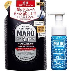 일본직발송 6. MARO(말로) 3 D볼륨 업 샴푸 거품 세안 첨부 세트 2개 어소트 B07YQ99RHZ