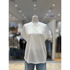 온앤온 뒷주름 라운드넥 반팔 티셔츠 NJW4ME435 백화점 아울렛 (3512664)