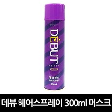 데뷰 드봉 스프레이 300ml 무스크 x 5개 / 헤어스프레이 무스크향 센스 헤어 데뷰스프레이무스크 데뷰센스 - 두즈스프레이