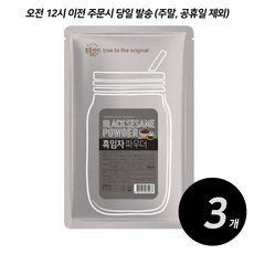 대상에프앤비 복음자리 흑임자 파우더 1kg, 3개