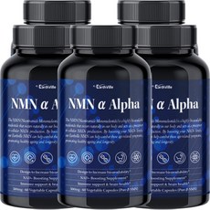 어스빌 NMN 99.9% 고순도 NAD+ 영양제 ALPHA 500mg