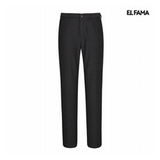 엘파마 엘파마 기모 클래식 체크 마이크로 슬림 본딩팬츠