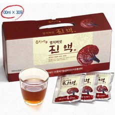 [문상영 버섯] 유기농 영지버섯 진액, 30포, 100ml