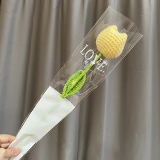 니트 꽃다발 뜨개질 수제 꽃 핸드 장미 크로셰 완성 플라워 해바라기 데이지 튤립 발렌타인 어머니의 날 선물