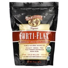 Barlean's 유기농 Forti-Flax 프리미엄 아마씨 분말 397g(14oz), Barlean's 유기농 Forti-Flax..., 397g, 1개