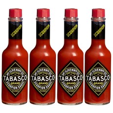타바스코 스콜피온 핫소스 148ml 4병
