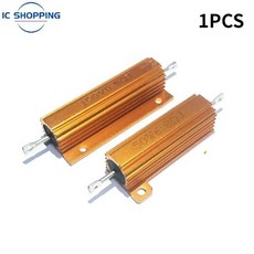 알루미늄 파워 금속 쉘 케이스 권선 저항 50W 100W 0.01R ~ 100K 1 3 4 6 8 10 20 200 500 1K 10K 옴 RX24 저항 신제품, 193)100W-5K Ohm