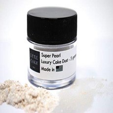 Super Pearl Luxury Cake Dust 5 grams USA Made 슈퍼 펄 럭셔리 케이크 더스트 5g 미국산, 1