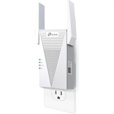 wifi 리피터 케이블 거리 연장기 TP Link AX1800 WiFi 6 레인지 익스텐더, White - tplink익스텐더