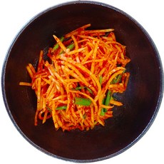 김치팩토리 / 맛있는 국산 콜라비 무생채 1kg 전라도 별미 무김치, 1개
