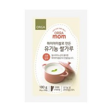 ORGA 하이아미쌀로 만든 유기농쌀가루(고운) (10개입), 180g, 22개
