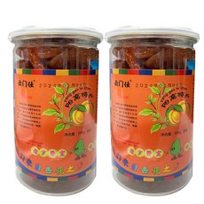 산서성 특산품 다퉁 양가오 보존 살구 통조림 신맛과 달콤한 씨없는 말린 스틱 스낵 설탕에 절인 과일, 탕수육맛 500gX2캔