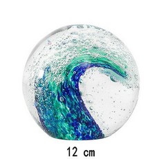 문진 장식 수족관 바다 사무실 무게 날린 소장품 집 책상용 공 인형 종이 유리 파도, 파도가 세다