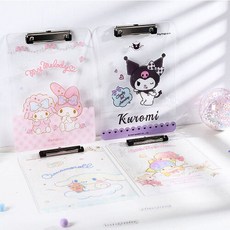 산리오아크릴클립보드