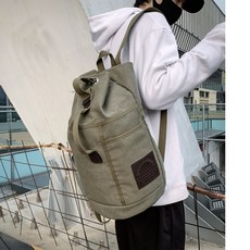 르브아 아웃도어 컴포터블 더플백, 카키