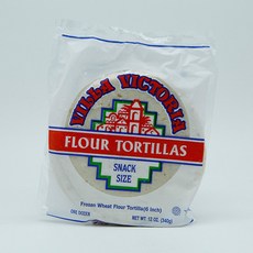 빌라빅토리 냉동 플라워 또르띠아 밀또띠아 6인치 340g, 1개