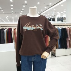 [온앤온] 레터링 기모 티셔츠 JW0WE754 2종