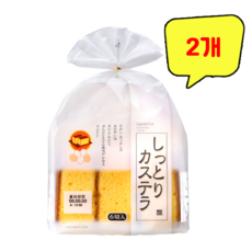 엔제이 소프트 카스테라소 대용량, 2개, 250g