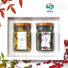 [창원몰][차오름꽃차]목련꽃차+백리향꽃차 선물세트, 단품없음, 1개