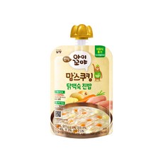 아이꼬야 맘스쿠킹 이유식 100g, 닭백숙 진밥, 5개 - 맘스쿠킹이유식