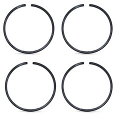 AUMEL 4개/몫 35mm x 1.2mm 피스톤 링 키트 체인톱 트리머 브러시 커터 잔디깎이 부품용.