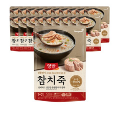 양반 참치죽, 420g, 20개