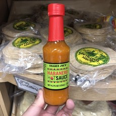 [미국직배송]트레이더조 핵 매운맛 하바네로 핫소스 1개x125ml Trader Joe's HABANERO HOT SAUCE, 125ml, 1개