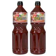 바로소스 바로 양념초장 2.3kg 비빔국수 비빔냉면 초고추장 회초장 회덮밥 무침 소스, 2개