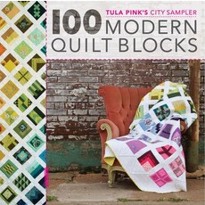 (영문도서) Tula Pink''s City Sampler: 100 Modern Quilt Blocks Paperback, Interweave Press, English, 9781440232145