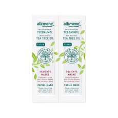Alkmene 알크메네 티트리 오일 페이스 마스크 6ml 2팩, 2개