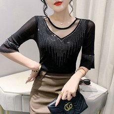 라인댄스복7부 TOP01