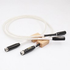  밸런스 XLR 케이블 OFC 실버도금, 1.0m 