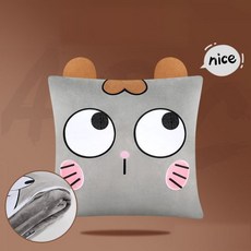 고양이캐릭터이불베개담요