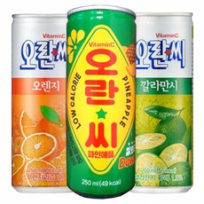 오란씨 오렌지 250mlx30캔, 단일 총 수량