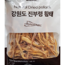 강원도 진부령(용대리) 마산봉600m오지에서 위생적으로 건조가공한 믿을수 있는맛 명품 황태채 500g, 1개