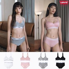 리바이스속옷세트
 리바이스 하이서포트 볼륨업 브라팬티 4세트[70A포함][소량기획]