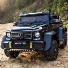 벤츠 G63 6x6 지바겐 G바겐 어린이 탑승 전기자동차 외부조종가능 RC, D