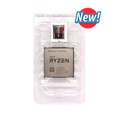 AMD Ryzen 7 5800X3D 3.4 GHz 8 코어 16 스레드 CPU 프로세서 L3 = 96M 100 000000651 소켓 신제품 팬 없, 한개옵션0 - 5800x3d