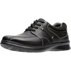 클락스 남성 코트렐 워크 옥스포드 Clarks, Black Oily, 11_EE - Wide