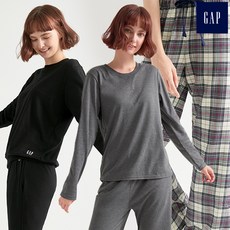 [갭] 여성 데일리 라운지웨어 2세트+파자마1종 GPE001_00